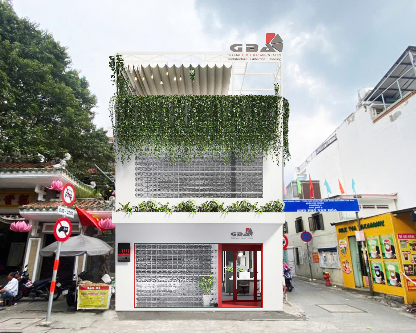 Office front view
